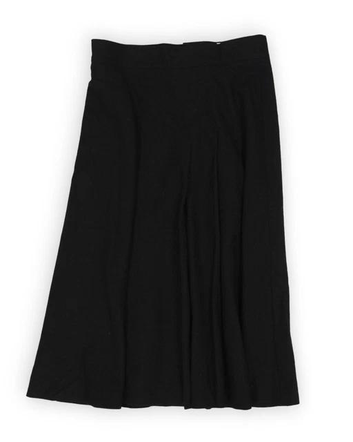 Jupe En Pure Laine Noir