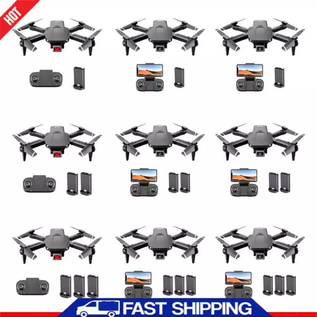 Drone with 4K Camera , Drones for adults, WiFi FPV RC Quadcopter with  Multiple Flight Modes, 3D Flip Foldable Mini Drones Toys Gifts for Kids
