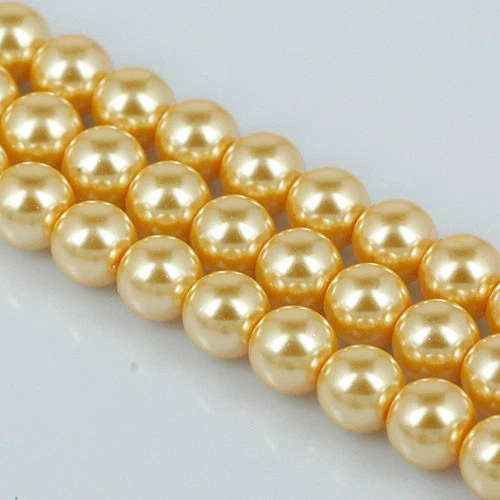 100pcs lot round shaped 4mm lacquered glass spacer beads EF1163