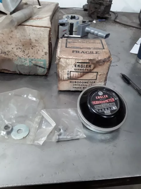 Vintage ENGLER HUBODOMETER NOS IN BOX