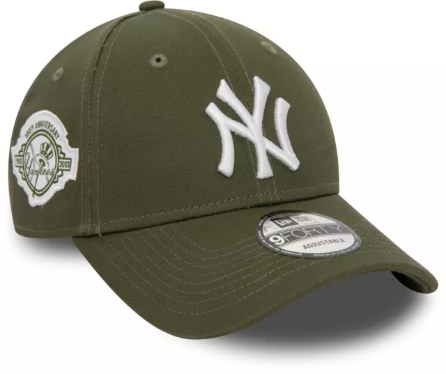 New York Yankees New Era 9Forty Side Patch Olive Baseball Cap