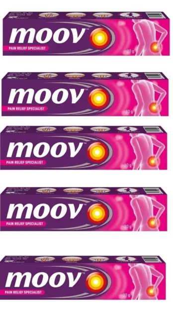 Moov Crème Anti-Douleur pour Maux de Dos, Douleurs Articulaires, Douleurs...