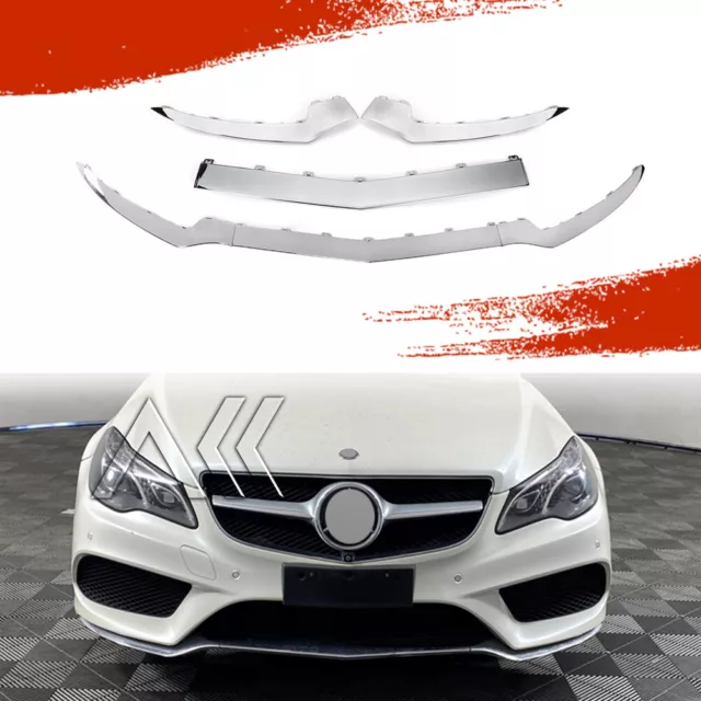 Alerón divisor moldeador labio para para Mercedes C207 Clase E 2014-16 Clase E