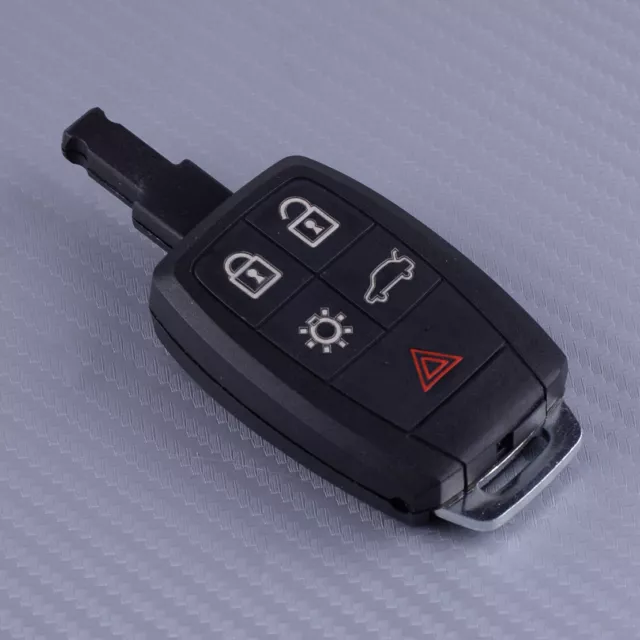 5 Button Keyless Remote Key Flip Shell Case Fob Fit For Volvo C30 C70 S40 V50 FR