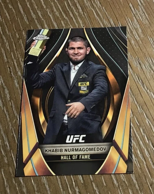 Carte UFC Signée Khabib Nurmagomedov 2018 Topps - Authentifiée Beckett BAS | Carte De Collection MMA