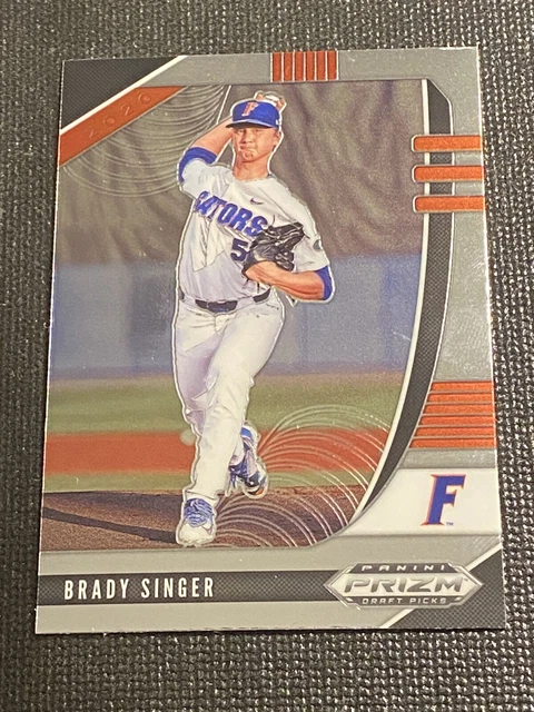 Brady Singer 2020 Panini Prizm Draft Picks #PDP52 Royals Florida