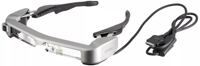 EPSON MOVERIO Smart Glass BT-35E Organic EL panel monitor model USB 1280x720 NEW