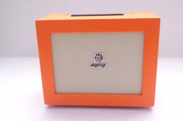 Miniature Amplifier Orange Micro Crush Amp Speaker Cabinet Mini Replica