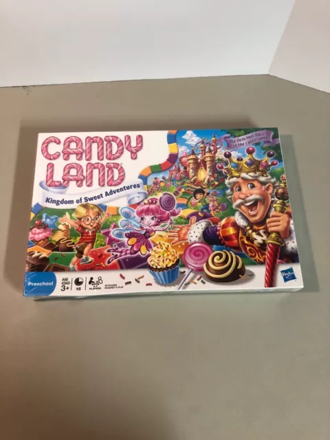 HASBRO GAMING CANDY Land Kingdom Of Sweet Adventures Board Game For