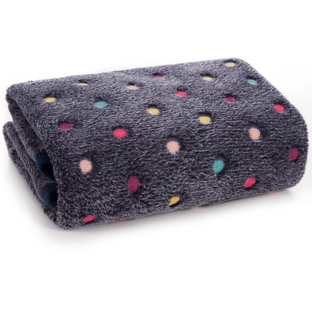 Pet Dog Cat Cozy Blanket Puppy Fleece Soft Warm Bed Cover Cushion Mat Blanket