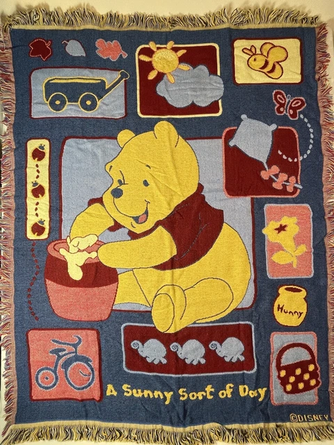 Winnie The Pooh Blanket Vintage