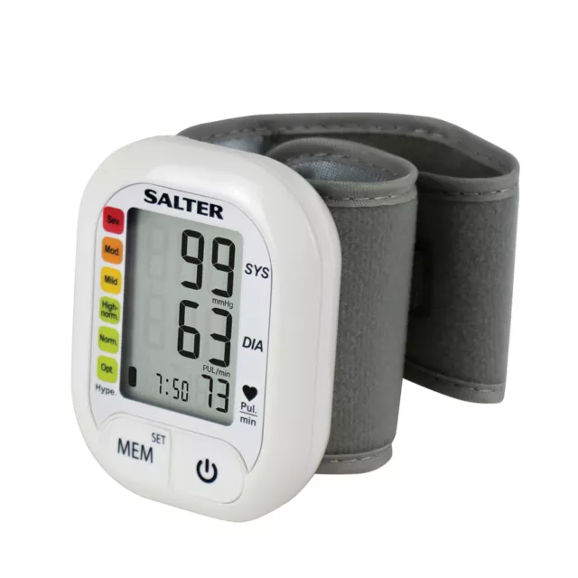 Salter Wrist Blood Pressure Monitor Automatic Digital Compact & Portable
