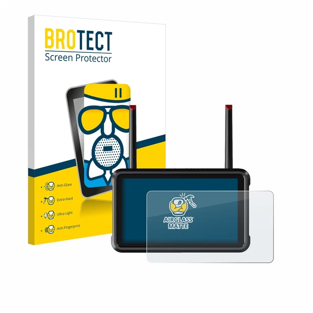 Protection écran AtFoliX Hybride Verre Pour Numark NV II - 9H Anti-rayures, Made In Germany