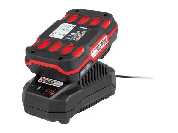 Caricabatterie Doppio Parkside 20V Caricabatterie Doppio Parkside PDSLG 20 B1 - 20V Per Batterie X 20V Team Parkside Batteria 12v - Foto 8