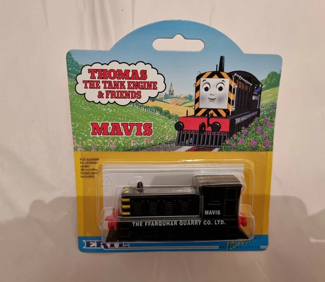THOMAS THE TANK Engine & Friends ERTL MAVIS TRAIN DIECAST NEW AND ...