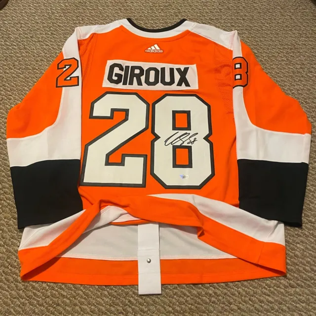 Authentic Adidas Claude Giroux Autographed Philadelphia Flyers Jersey