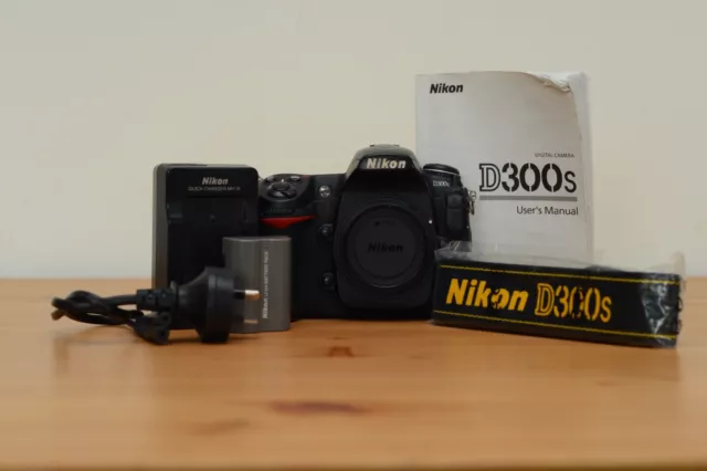 Nikon D300s Digital SLR Camera (Body Only) with Battery and Charger,