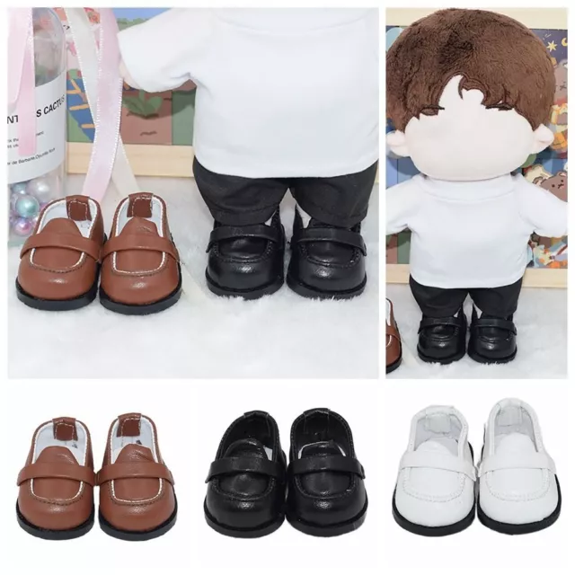 Playing House Academic Style Toys Accessories 20CM Doll Shoes PU Leather