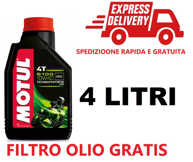 Motul Öl 5100 10W-40 Teilsyn / Ölfilter Kawasaki Z 750 L ( ZR750 ) Bj