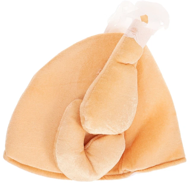 Turkey Hat Adult Nude Costume Accessory