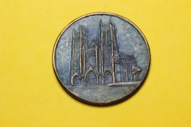 Vintage-Token-Medal-The Cathedral Church Of St. John The Divine-New York