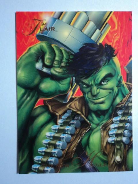 1994 Marvel Annual - Base Card # 77  The New Hulk