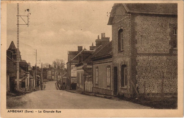 CPA AMBENAY - La Grande Rue (160026)