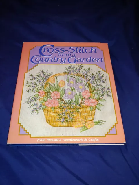 Cross Stitch From a Country Garden Book McCalls With Cats Birds Woodland Animals