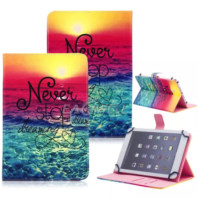 US For Amazon Kindle Fire & Fire HD 7 8 10 Tablet 2019 Leather Stand Case Cover