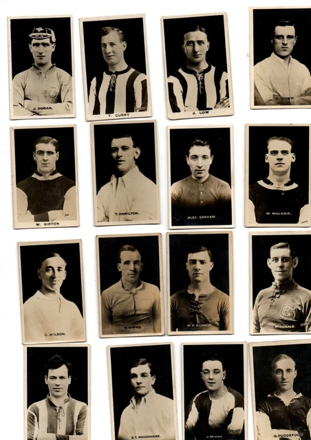 Cards Thomson  Adventure Signed Real Footballers Trade Cards -1923  Mf 21/22