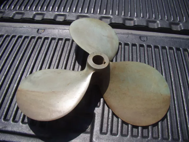 Vtg 8-65 Bronze/Brass Boat Prop Propeller 21 x 12 (1 1/2") Grand Rapids Mich.
