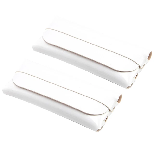 2 Pcs Portable Eyeglasses Case Pouch Sunglasses Bag Wallet Slim Cases