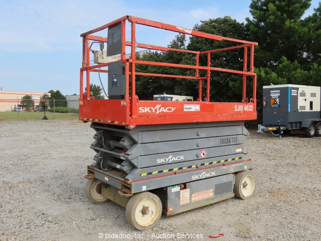 2014 Skyjack 4632 32' Electric Scissor Lift Man Aerial Platform bidadoo
