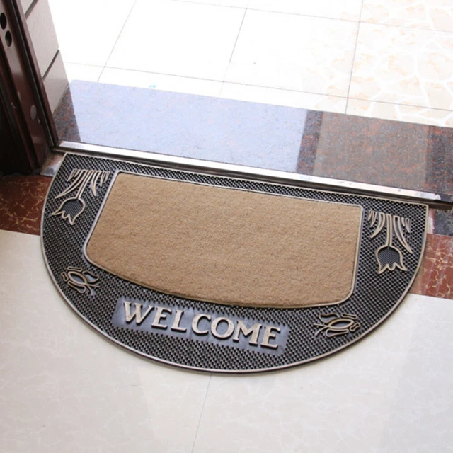 Alfombra europea WELCOME Entrance Entry No Skid interior goma alfombra de piso