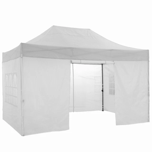 Pavillon 3x3/3x4,5m Faltpavillon Popup Partyzelt Gartenzelt Wasserdicht Zelt Neu