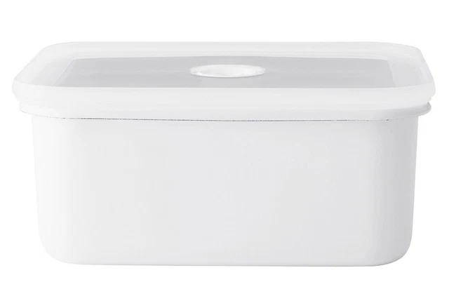 Honey Ware HAUSRAT Vakuum Emaille Frischhaltedose, L