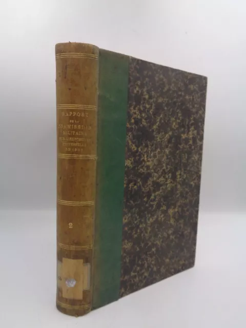 Rapport de la commission militaire sur l'expo universelle de 1900 carrosserie