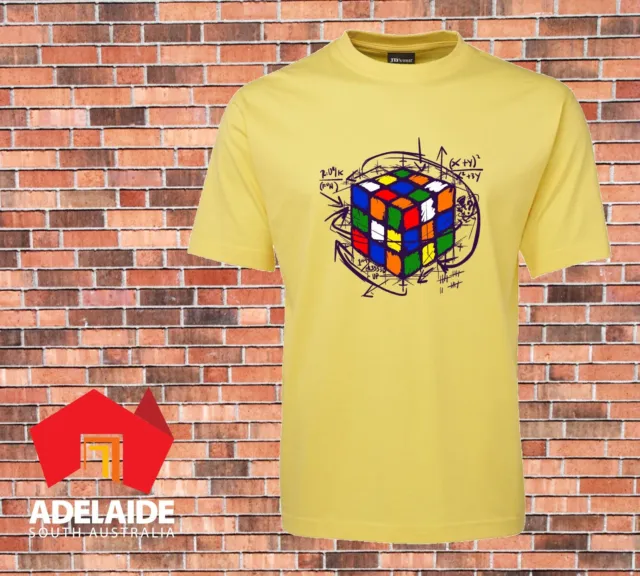 JB's T-shirt Retro Rubik's Cube Design Nerd Funny Cool New Design Sml to 7XL
