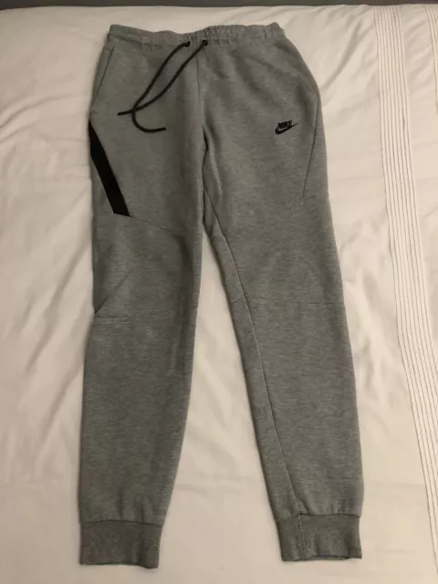 Nike Tech Joggers Size Small Old Season Grey Track Pants Fleece