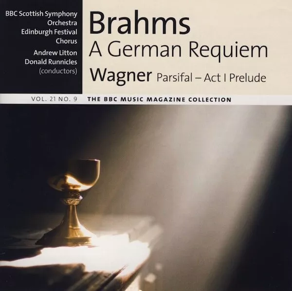 Brahms: A German Requiem / Wagner: Parsifal Prelude / Donald Runnicles - Bbc  Cd