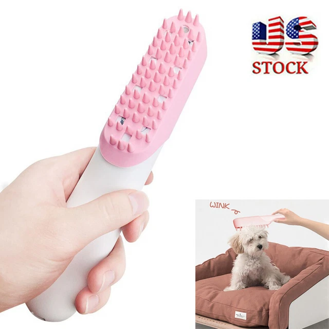 Pet Brush Dog Cat Hair Remover Comb Grooming Massage Deshedding Self Cleaning