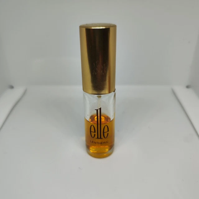 Vintage Elle By Lentheric 15 Ml Bottle Eau De Toilette EDT APPROX half full
