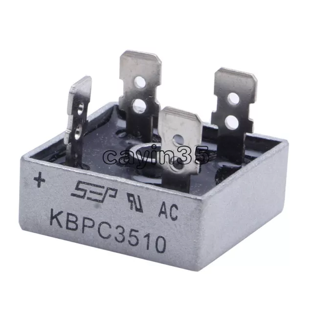 2PCS Bridge Rectifier KBPC3510 KBPC-3510 35A 1000V NEW