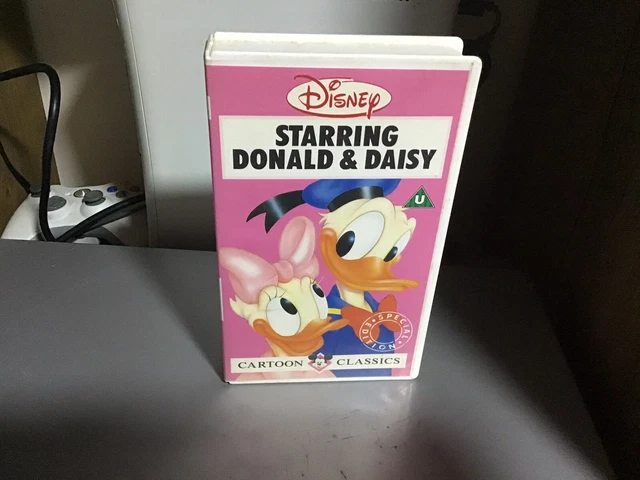 DISNEY CARTOON CLASSICS Starring Donald & Daisy Vhs Video Tape In ...