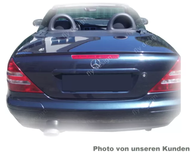 Pour slk 200 230 compresseur 32 a-still r170 spoiler arrière lèvre coffre PEINT he