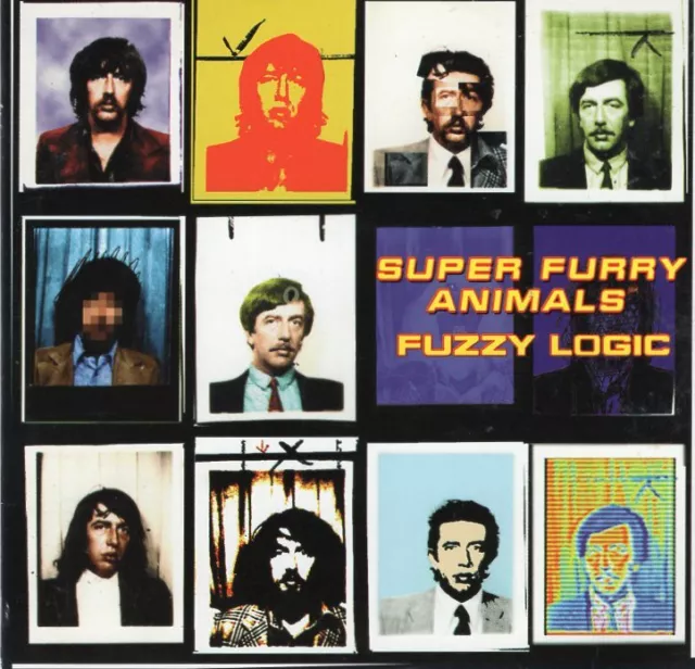 SUPER FURRY ANIMALS ~ Fuzzy Logic ~ Rare 1996 UK Creation PROMO 12-trk CD album