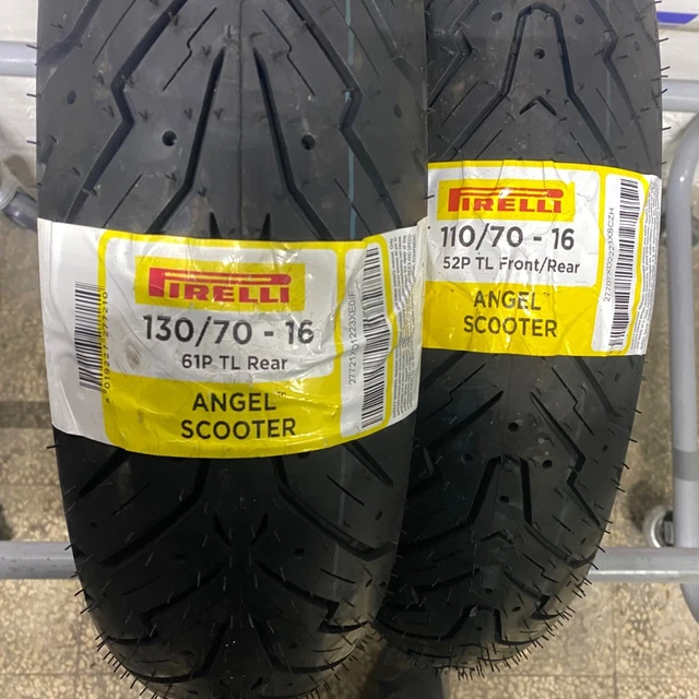 Coppia Pirelli Diablo Coppia Gomme PIRELLI ANGEL SCOOTER 110/70