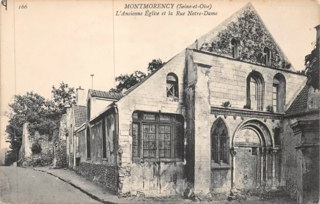 CPA-Montmorency the Old Church of Notre-Dame Street (127856)