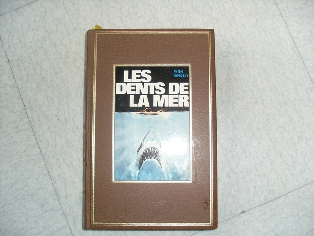 Les Dents De La Mer Roman De 1974 Tbe Vintage