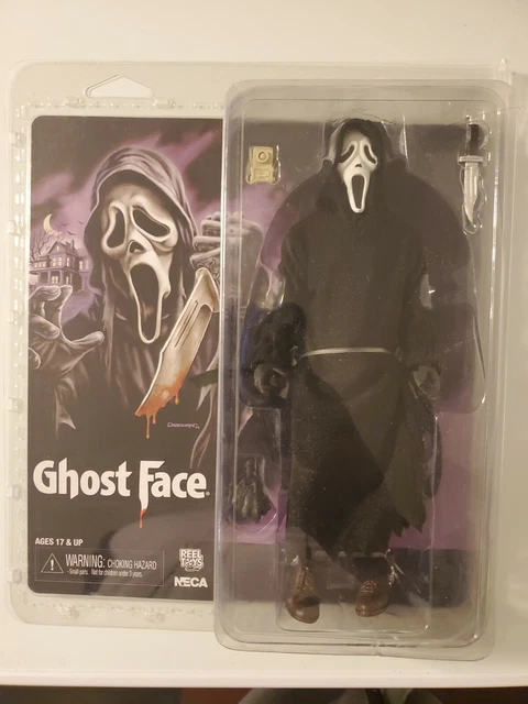 New NECA Scream GHOSTFACE 8" Horror Figure REEL TOYS Clothed Robe